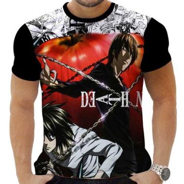 Imagem de Camiseta Camisa Personalizada Anime Death Note Ryuk Yagami L 04 - Zahi