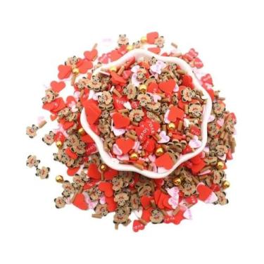 Imagem de Fatias De Argila Polimérica Colorida Mista 10g Para Slime, Artesanato 