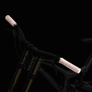 Imagem de Vroomoto Punhos de guidão de bicicleta, trava única, antiderrapante, cabe no cabo de 22,2 mm para bicicletas dobráveis