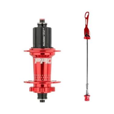 Imagem de Cubo Traseiro MTB De 32 Furos HASSNS pro 7 8 9 10 11 12 Velocidades Co