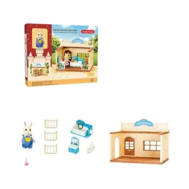 Imagem de Conjunto De Brinquedos De Mobiliário De Simulação Da Família Coelho 20