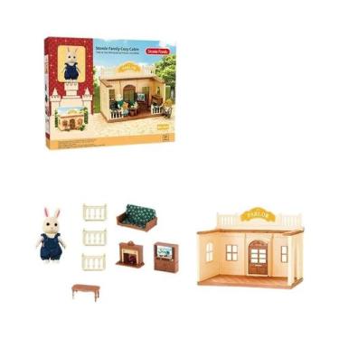 Imagem de Conjunto De Brinquedos De Mobiliário De Simulação Da Família Coelho 20