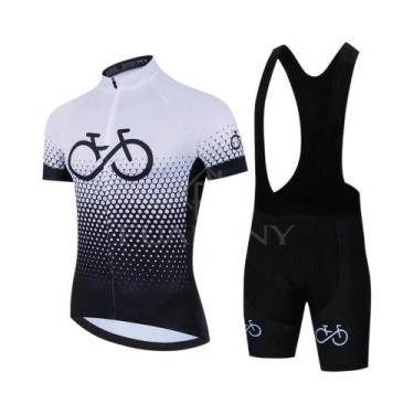 Imagem de Conjunto De Camiseta De Ciclismo Masculina Para O Verão, Roupas De Tre