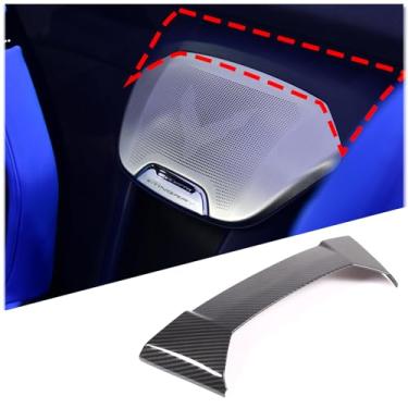 Imagem de CHEAYAR Acabamento Da Tampa Do Painel Superior Alto-Falante Traseiro Compatível Com Chevrolet Corvette C8 2020-2023, Revestimento Em Cascata Console, Acessórios De Plástico Abs (Para Conversível, Pr
