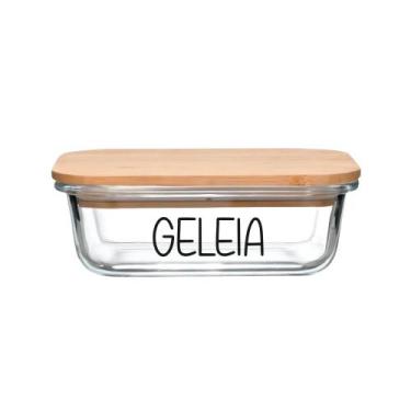 Imagem de Pote Hermético Vidro (370 ml) Geleia - Casa Ita, Geleia