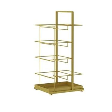 Imagem de Suporte para guarda-chuva, suporte de guarda-chuva de entrada doméstica, suporte de guarda-chuva, decoração de corredor de entrada de metal com bandeja de gotejamento, decoração de escritório