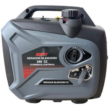 Imagem de Gerador De Energia a Gasolina Silencioso 24v 1,3kw Portátil Smart Impo