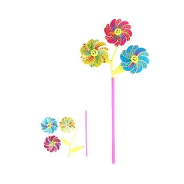 Imagem de Catavento Colorido 3D De Desenho Animado Para Decoração De Casa, Jardi