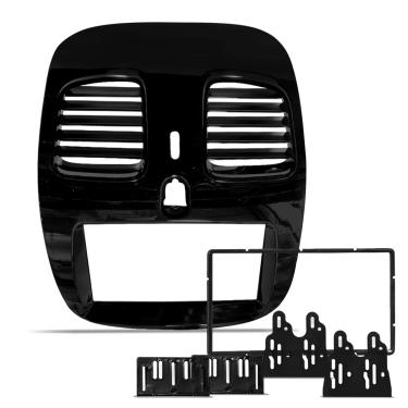 Imagem de Moldura do Painel 7 Polegadas Grand Siena Palio 2012 a 2021 Black Piano