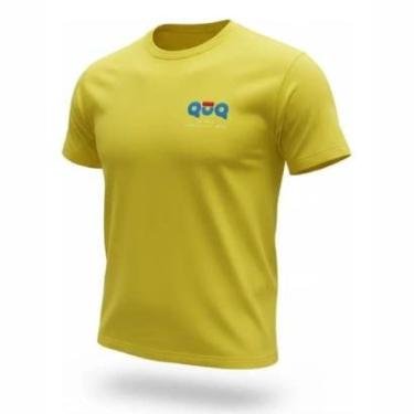 Imagem de Camiseta Quq 100% Poliamida Proteção Uv Treinos E Corte Slim-Unissex