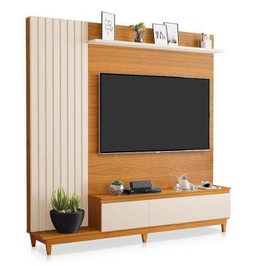 Imagem de Painel Para Tv Jacarta Freijó Off White - Luapa