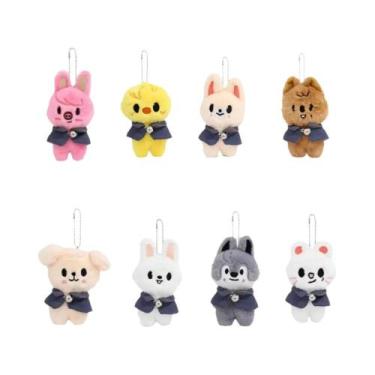 Imagem de Chaveiro De Pelúcia SKZOO Seoul FM Week: Boneco De Cachorro, Gato E Po