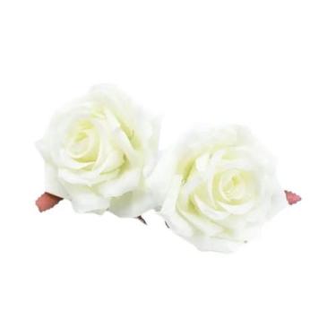 Imagem de Flor Artificial De Seda Rosa Para Decoração De Arco De Casa E Jardim, 