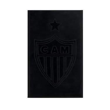 Imagem de Toalha de Rosto Social Galo AtléticoMG Jacquard Bouton