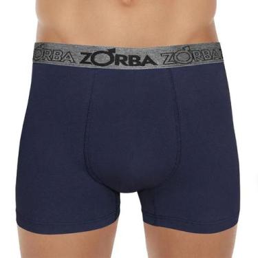 Imagem de Cueca Boxer Suporte Anatômico Zorba 667 Algodão, M