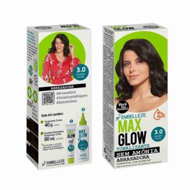 Imagem de Embelleze tonalizante max glow 3.0 castanho escuro
