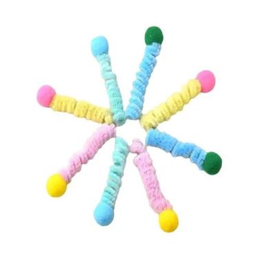 Imagem de Brinquedos Interativos Coloridos Para Gatos Com Molas - Conjunto De 4 