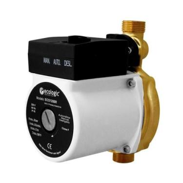 Imagem de Bomba Mini Pressurizadora Ecologic ECO120BR c/ Fluxostato 120W