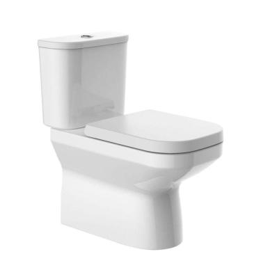 Imagem de Kit Completo Bacia com Caixa Acoplada Span Square Branco Kohler