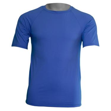 Imagem de Camisa Segunda Pele Manga Curta em Poliamida C/ Elastano UV Compressão Slim-Unissex