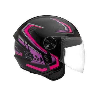 Imagem de Capacete Moto Aberto Fly Jet Vortex Masculino Feminino-Unissex