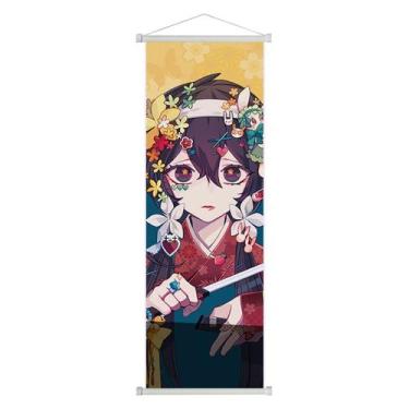 Imagem de Pintura artística de parede Scroll Bungou Stray Dogs Anime 25x75cm - t