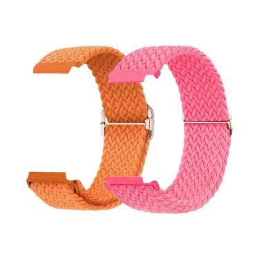 Imagem de Pulseira Trançada De 18/20/22mm 2 Peças Para Samsung Watch 6, Amazfit 