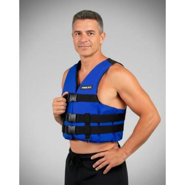 Imagem de Colete Flutuador Simetria - Prolife, Azul, M (Até 70Kg)