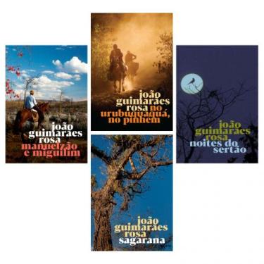 Imagem de Kit Guimarães Rosa - 4 livros: Manuelzão e Miguilim, Noites do Sertão,