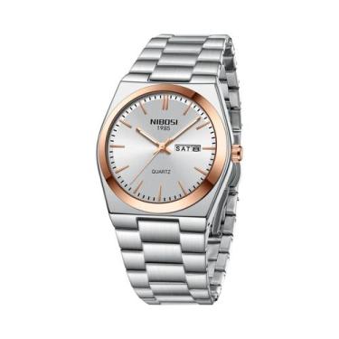 Imagem de Relógio Analógico De Quartzo Masculino À Prova D'Água Com Pulseira De 