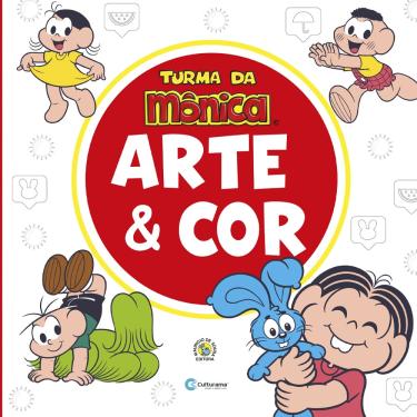 Imagem de Livro - Arte e Cor Turma da Mônica