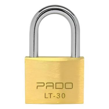 Imagem de Cadeado 30Mm Latonado C/ Chave Pado