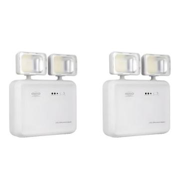 Imagem de Luz De Emergência LED Segurimax Fria Bivolt Recarregável