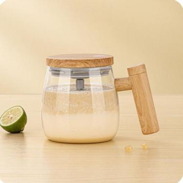 Imagem de Caneca mixer de vidro 400ml - bazar do saara