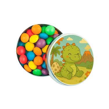 Imagem de Kit 30 Latinhas Lembrancinhas Dinossauro Baby