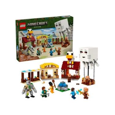 Imagem de Lego Minecraft 21273 O Ataque Da Vila Do Balão Ghast