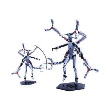 Imagem de Figura De Ação T13 Impressa Em 3D, Robô Titan Multiarticulado E Movíve