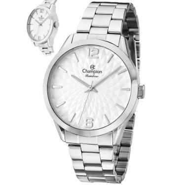 Imagem de Relógio Champion Feminino Ref: Cn24708q Casual Prateado