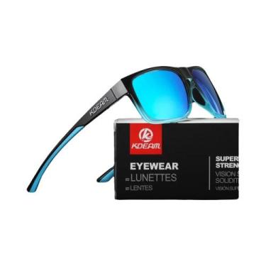 Imagem de Óculos de Sol Quadrados Polarizados - Com Protetor de Nariz Antiderrap