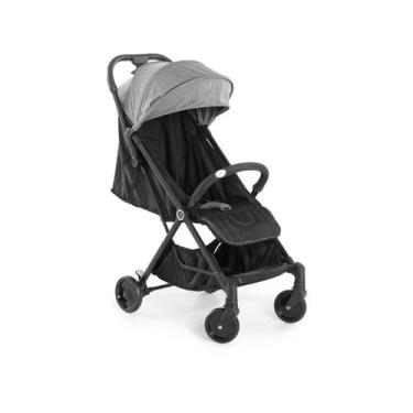 Imagem de Carrinho de Bebê Com Fechamento Automático Jamby até 15kg Preto e Cinz