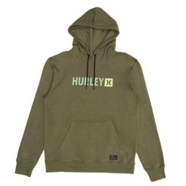 Imagem de Moletom Hurley Canguru Square 2 WT25 Masculino-Masculino