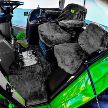 Imagem de Capa Operad E Tapete Chinil Aplicável John Deere  8270r - Rei do Chini