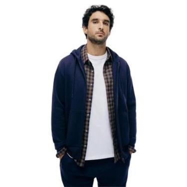 Imagem de Jaqueta Hering Básica Masculina Regular Em Moletom Peluciado-Masculino