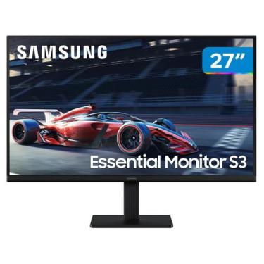 Imagem de Monitor Gamer Samsung 27" FHD, 100 Hz, HDMI, VGA, Preto, S3, 27", Bivo