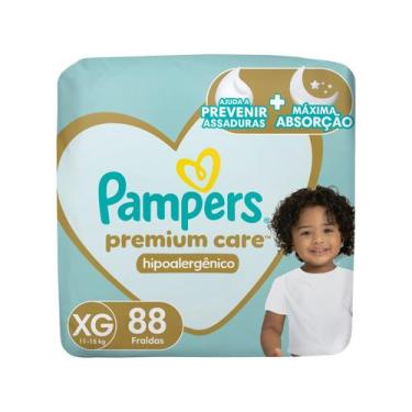 Imagem de Fralda Pampers Premium Care Tamanho XG (11-15kg) 88 Unidades, XG, 88 u