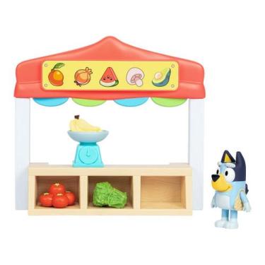 Imagem de Playset Bluey Mini Bluey Home Candide 7 Peças