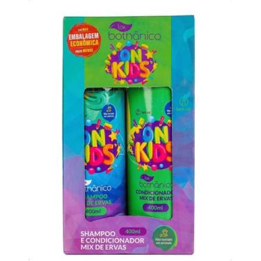 Imagem de Shampoo e Condicionador Infantil Mix de Ervas Sleeve 400ml Tok Bothani