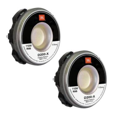 Imagem de Kit 2 Driver JBL D200-X Fenólico 110W RMS 8 Ohms