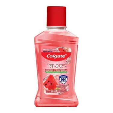 Imagem de Enxaguante Bucal Plax Sem Álcool Melancia Colgate 60ml