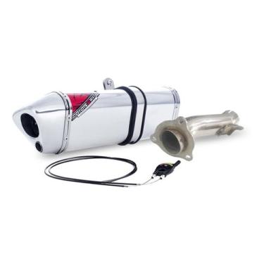 Imagem de Escape / Ponteira Coyote TRS 2 Way + Mais em Alumínio - Bandit 650 até